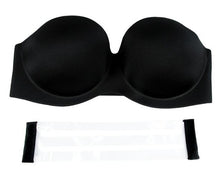 Load image into Gallery viewer, Strapless Bras Underwired Back Band Invisible Push Up bra