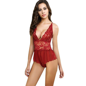 Sexy Women Lace Tube Top Briefs Underwear Set